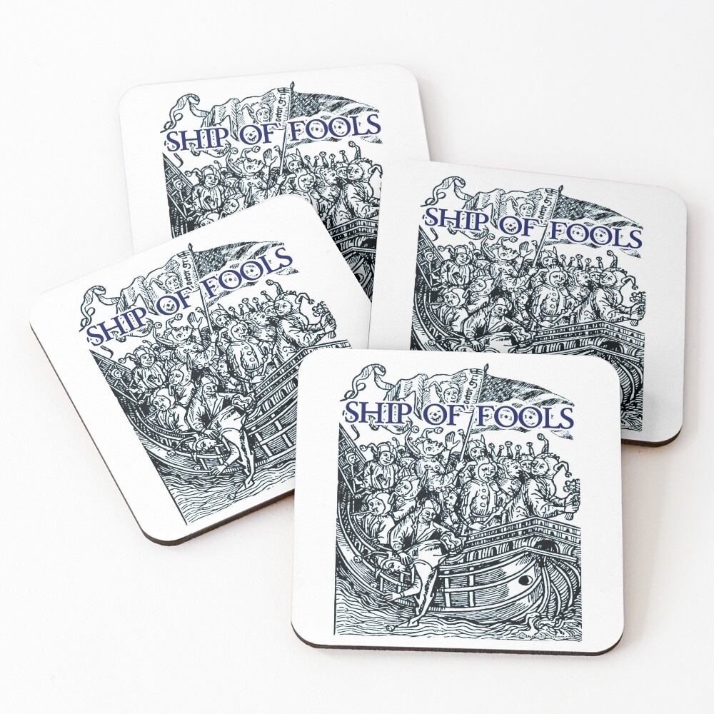 Item preview, Coasters (Set of 4) designed and sold by ShipOfFools.