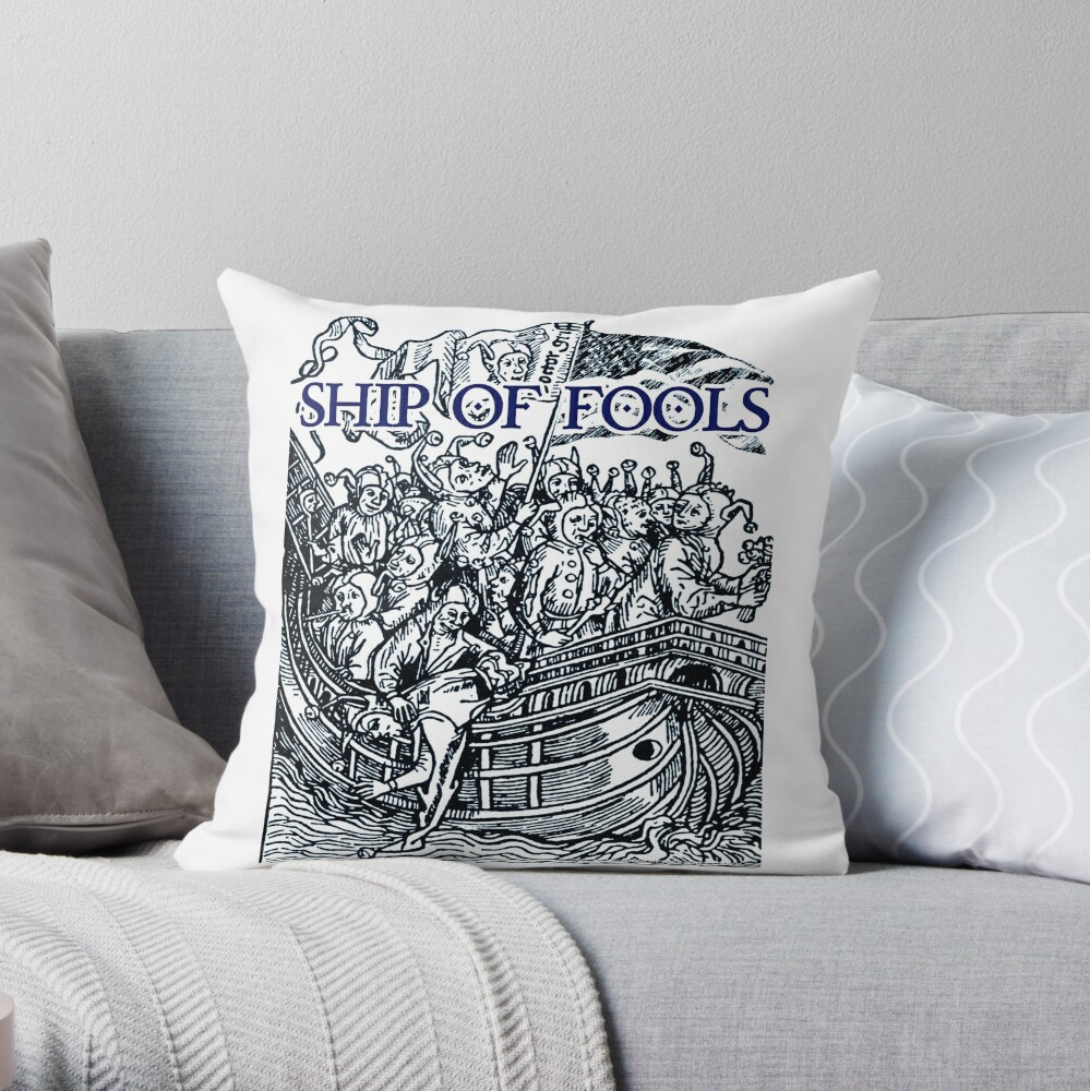 Item preview, Throw Pillow designed and sold by ShipOfFools.