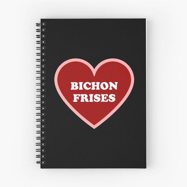 Item preview, Bichon Frise Heart designed and sold by PawtifulWorld.