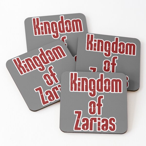 Item preview, Kingdom of Zarias Logo- Red and White on Gray designed and sold by Greenwood2112.