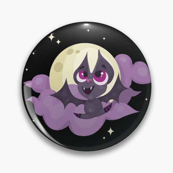 Item preview, Cartoon bat in the sky designed and sold by Festiv-at-Home.