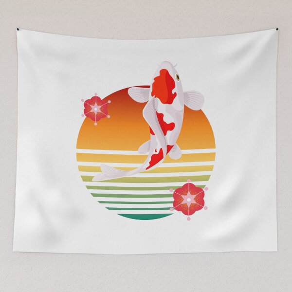 Item preview, Retro Style Koi Fish Carp Graphic Design T-Shirt And Clothes For Koi Lover designed and sold by Kenny789.