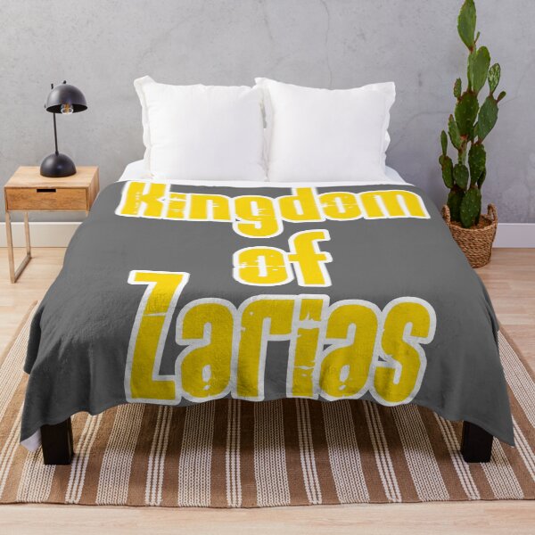 Item preview, Kingdom of Zarias Logo- Yellow and White on Gray designed and sold by Greenwood2112.