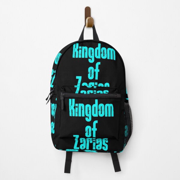 Item preview, Kingdom of Zarias Logo- Aqua on Black designed and sold by Greenwood2112.
