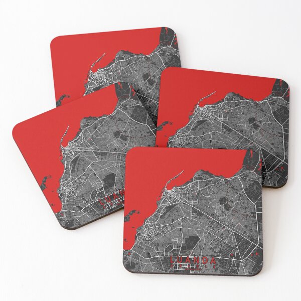 Item preview, Luanda City Map of Angola - Oriental designed and sold by deMAP.