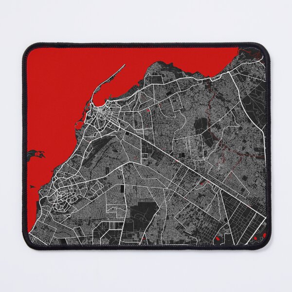 Item preview, Luanda City Map of Angola - Oriental designed and sold by deMAP.
