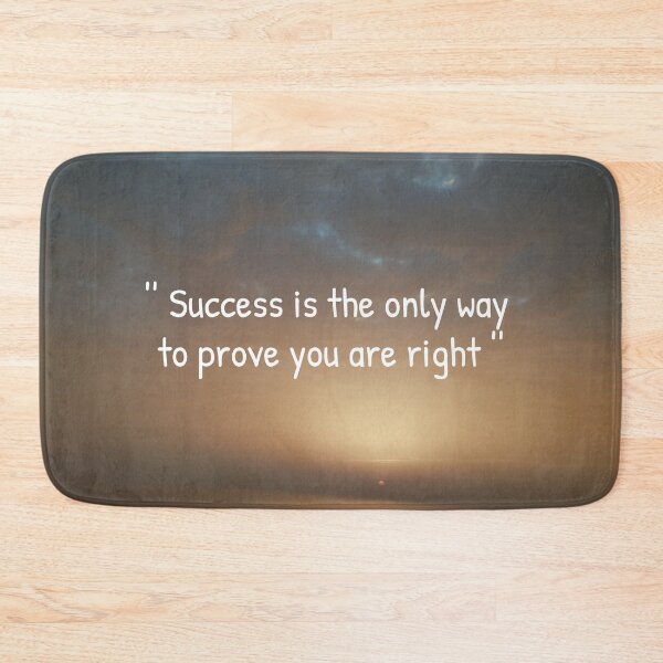 Item preview, Success is the only way to prove you are right  inspirational sunset quotes  designed and sold by HBWOLFARTS.