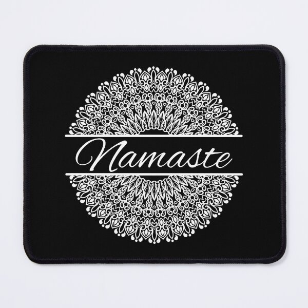 Item preview, Namaste Mandala in White  designed and sold by OutcastBrain.