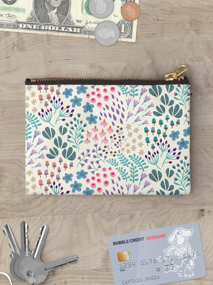 Thumbnail 3 of 4, Zipper Pouch, Love Letters Adorable designed and sold by hamburgerliebe.