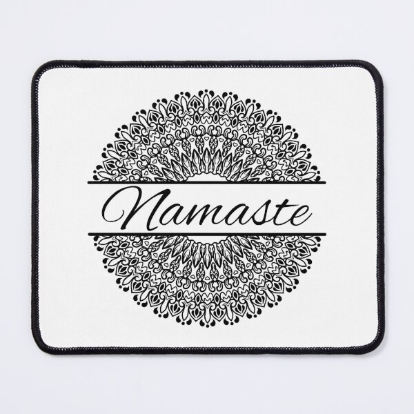 Item preview, Namaste Mandala in Black  designed and sold by OutcastBrain.