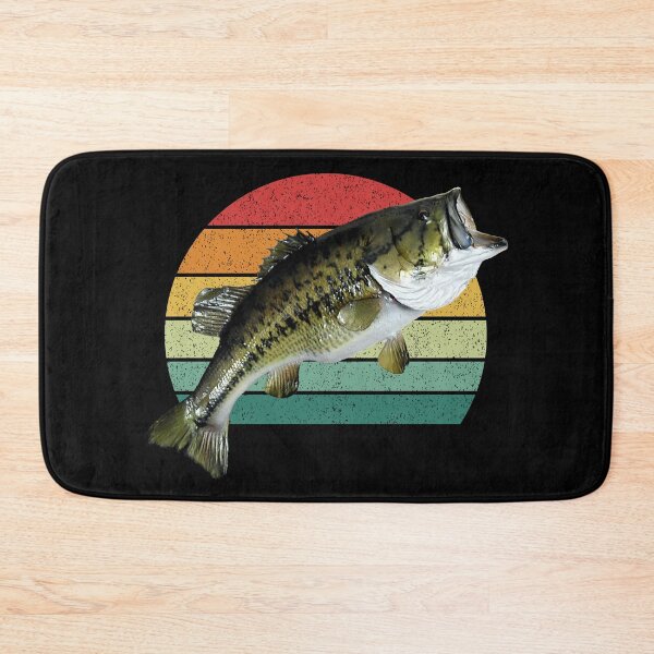 Item preview, Bass Fishing, Retro Largemouth Bass Fishing, Vintage Bass Fishing designed and sold by YJHDesign.