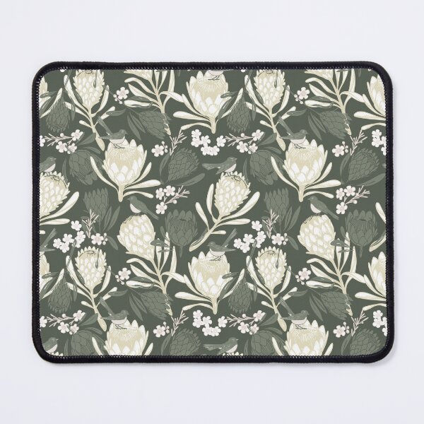 Item preview, Wagtail and Protea designed and sold by Jo Wilson Design.
