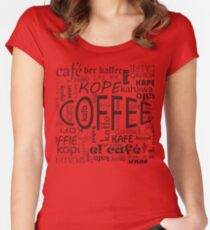 Coffee! Women's Fitted Scoop T-Shirt