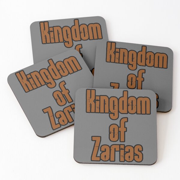 Item preview, Kingdom of Zarias Logo- Brown and Black on Gray designed and sold by Greenwood2112.