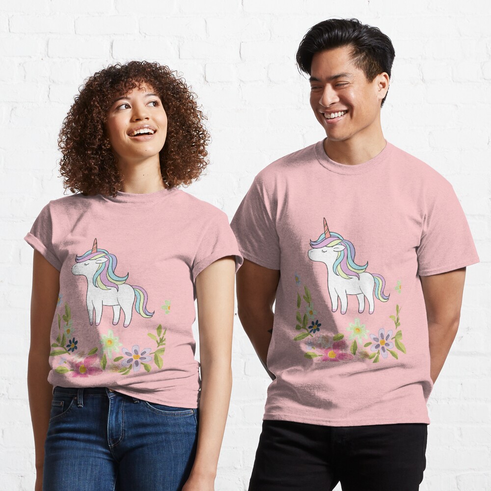 Unicorn Shirt For Girls Rainbow Time To Be A Unicorn Kids T-Shirt