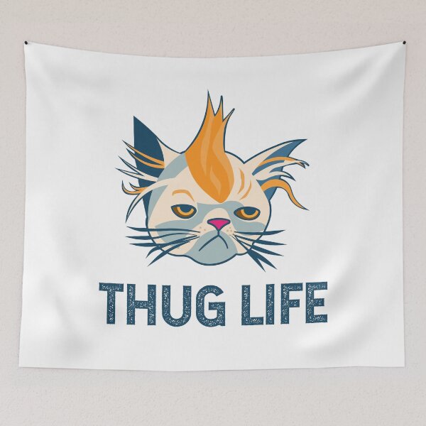 Item preview, Thug life designed and sold by malomorgensart.