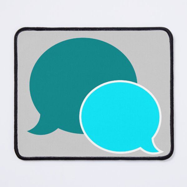 Item preview, Bubble Chat Illustration on Green and Blue Color. designed and sold by diahsariw.