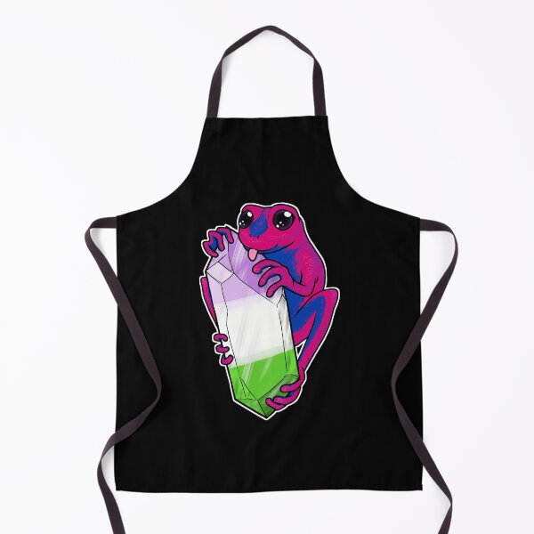 Item preview, Crystal Frogs! Gender-queer/Bisexual designed and sold by StarrLightArts.