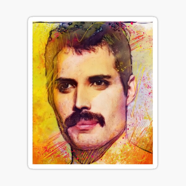 Mercury Freddie Sticker