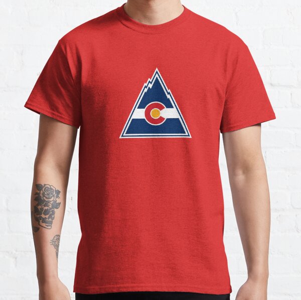 Colorado Rockies Chico Resch Vintage Hockey T-shirt With 