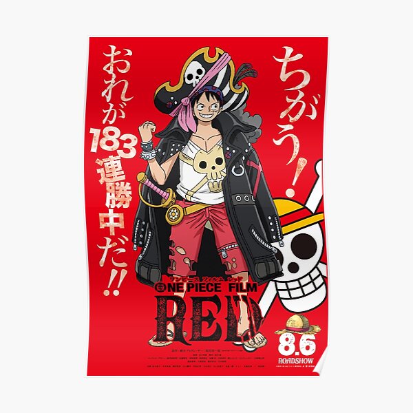 One Piece Film Red Gifts Merchandise Redbubble