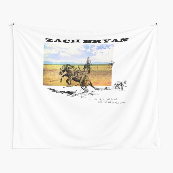 "zach bryan" Tapestry for Sale by AgatheDelorme  Redbubble