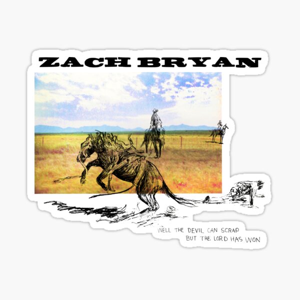 Zach Bryan Stickers for Sale