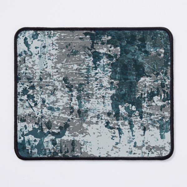 Item preview, Abstract art with texture, scratches. Dark blue and gray designed and sold by Doodlines.
