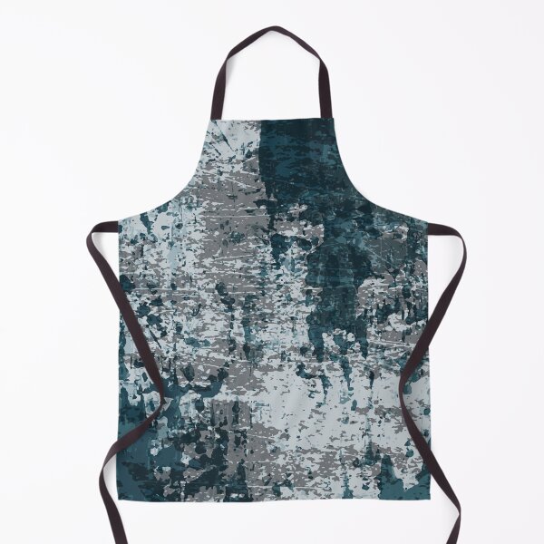 Item preview, Abstract art with texture, scratches. Dark blue and gray designed and sold by Doodlines.