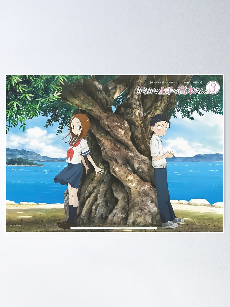 Karakai Jouzu No Takagi San Poster for Sale by Gatgetshop