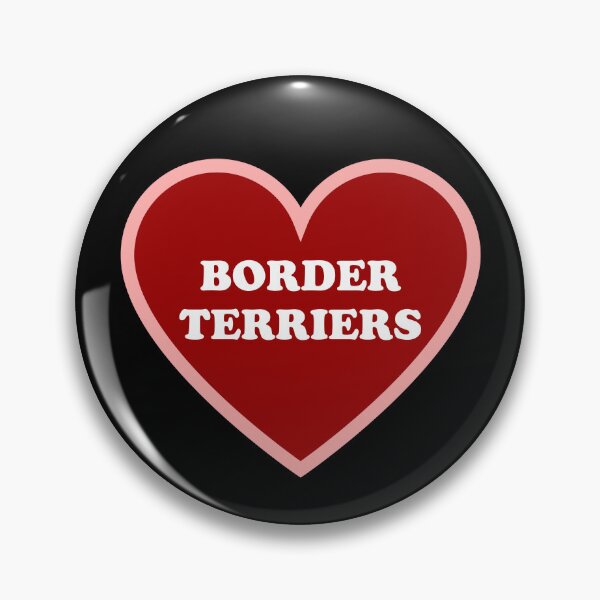 Aperçu de l'œuvre Border Terrier Heart créée et vendue par PawtifulWorld.