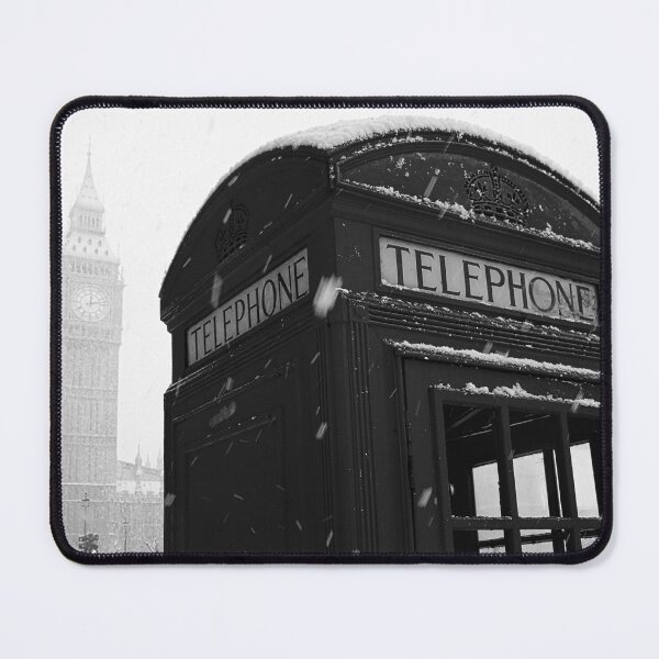 Item preview, Iconos de Londres en la nieve designed and sold by DavidGutierrez.