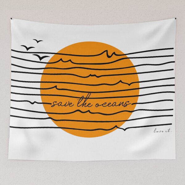 Item preview, Save the oceans  designed and sold by AnnKiraz.