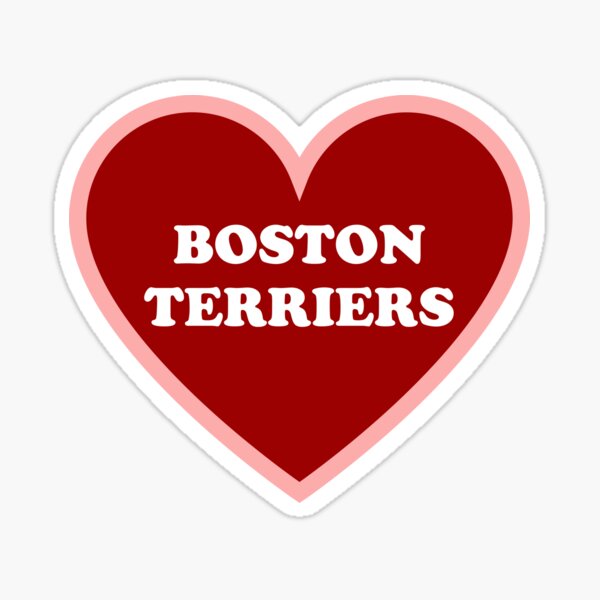 Item preview, Boston Terrier Heart designed and sold by PawtifulWorld.