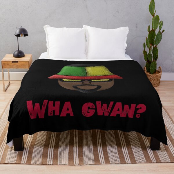 Item preview, Wha Gwan? Cool Jamaican Patois In Red Gold And Green designed and sold by Rebel-Design.