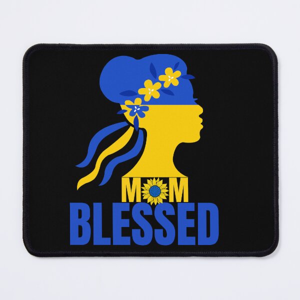 Item preview, Blessed Mom Ukraine Stand With Ukraine Mother's Day designed and sold by Color World.