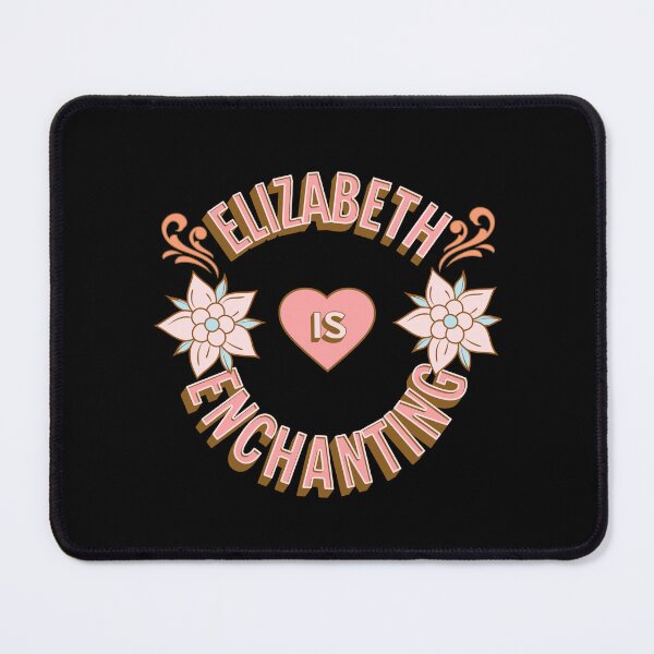 Item preview, Elizabeth is Enchanting - First Names - Birthday Gifts - Alliteration Fans designed and sold by epicthoughts.