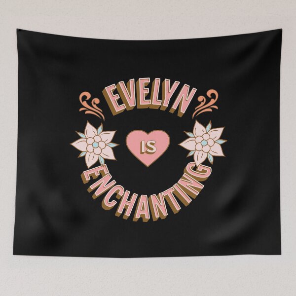 Item preview, Evelyn is Enchanting - First Names - Birthday Gifts - Alliteration Fans designed and sold by epicthoughts.