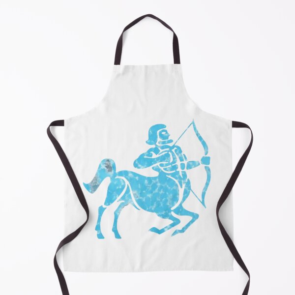 Item preview, Sagittarius Zodiac Symbol Silhouette Design With December Birthstone Turquoise Background designed and sold by TacoRose.