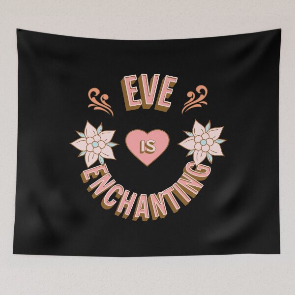 Item preview, Eve is Enchanting - First Names - Birthday Gifts - Alliteration Fans designed and sold by epicthoughts.