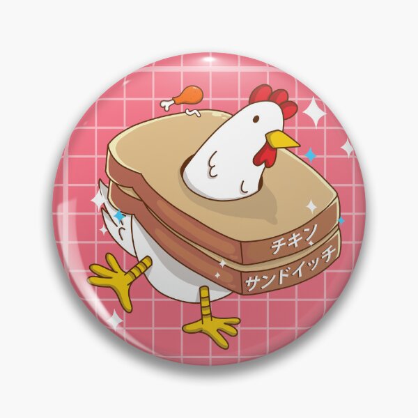 Item preview, Chicken Sandwich (Pink Tiles) designed and sold by cove989.