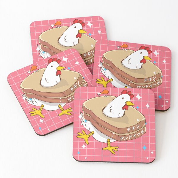 Item preview, Chicken Sandwich (Pink Tiles) designed and sold by cove989.