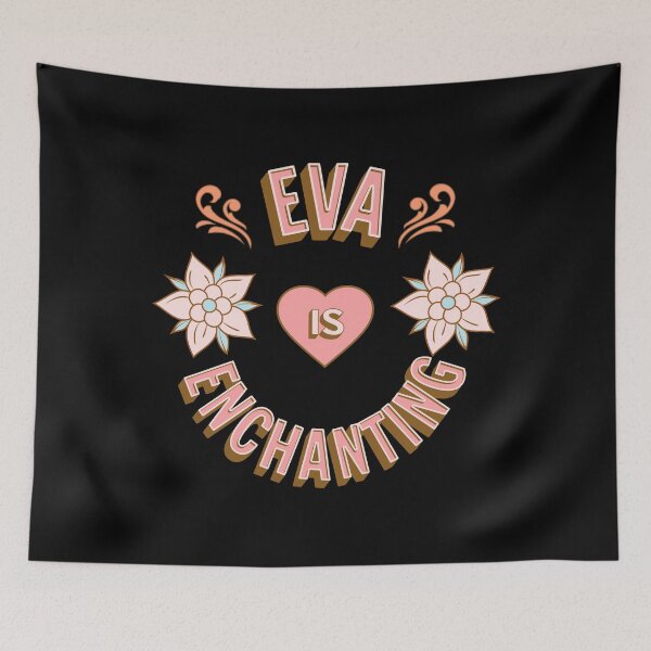 Item preview, Eva is Enchanting - First Names - Birthday Gifts - Alliteration Fans designed and sold by epicthoughts.