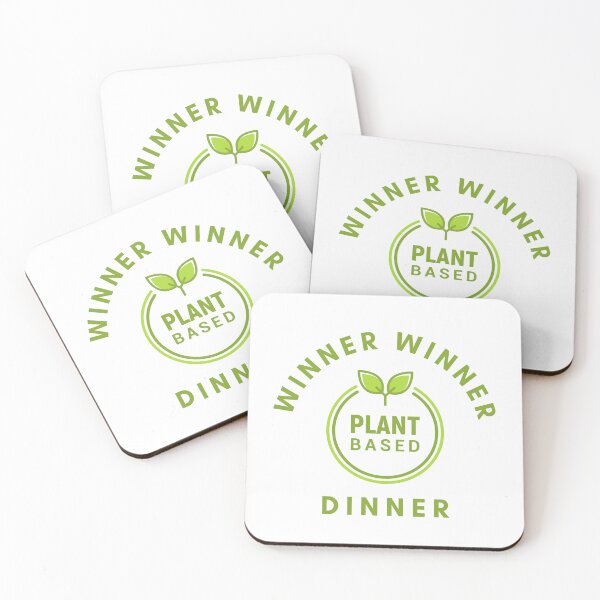 Item preview, Winner Winner Plant Based Dinner designed and sold by SwejdDesign.