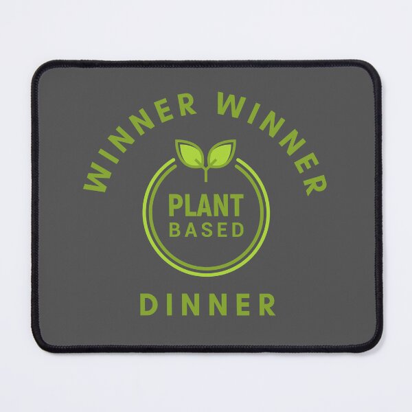 Item preview, Winner Winner Plant Based Dinner designed and sold by SwejdDesign.