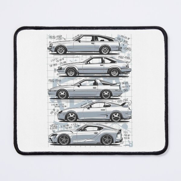 Item preview, Toyota Supra Evolution illustartion designed and sold by BARAKAT DZIGN.