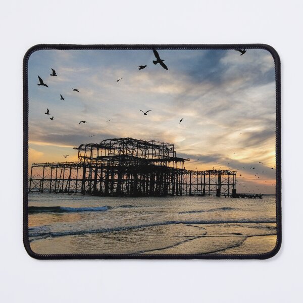 Item preview, Brighton West Pier at low tide sunset (I) designed and sold by Steve McCarthy.