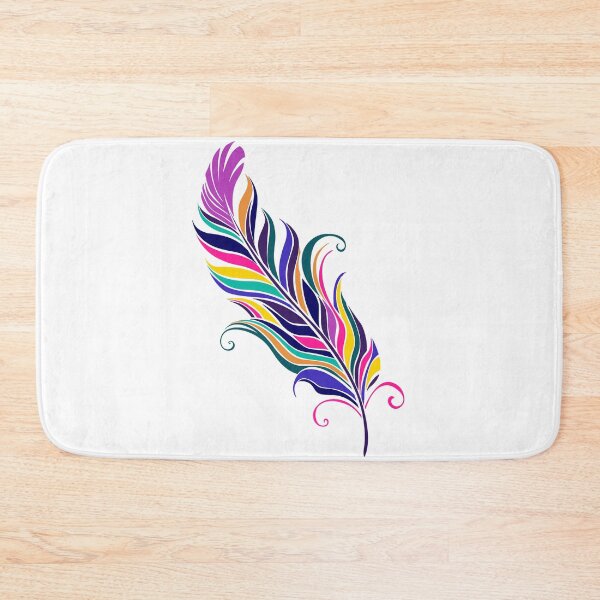 Item preview, Colorful feather designed and sold by trendingatees.