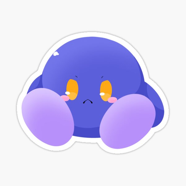 Kirby Angry Stickers for Sale | Redbubble