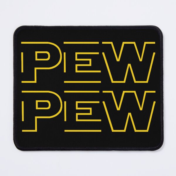 Item preview, Pew Pew Saying Sarcastic Sci-Fi Science Geek designed and sold by JukeLox.
